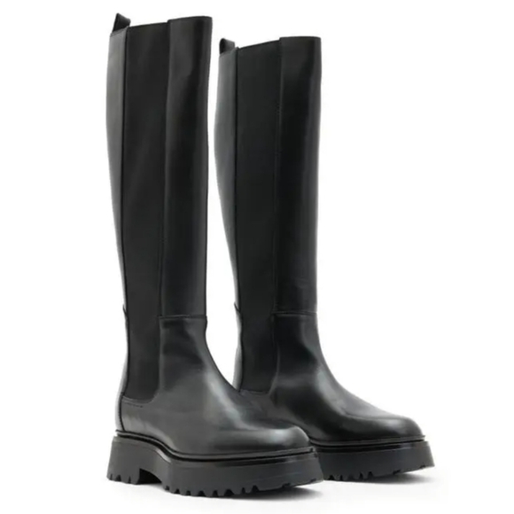 ALL SAINTS mona tall chelsea boot - Picture 1 of 15